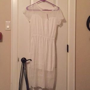 White Charolette Russe dress